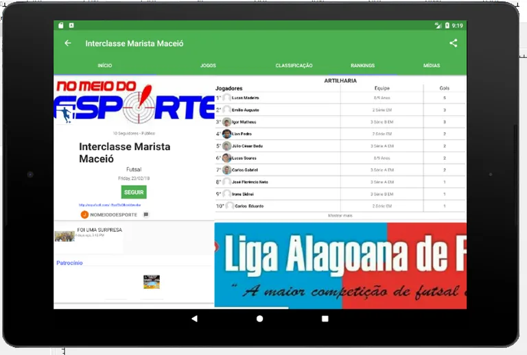 Copa Fácil - Tournament Organizer screenshot 2