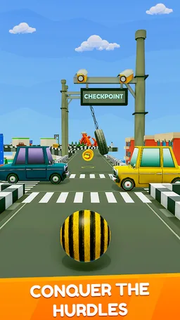 City Ball Run Game: Ball Games screenshot 2