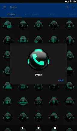 Teal Icon Pack Style 6 ✨Free✨ screenshot 5