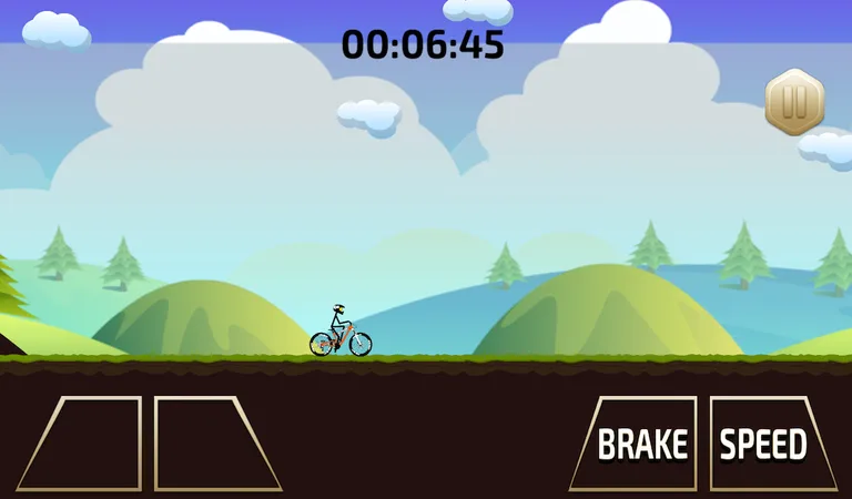 Bicycle In Hill screenshot 2