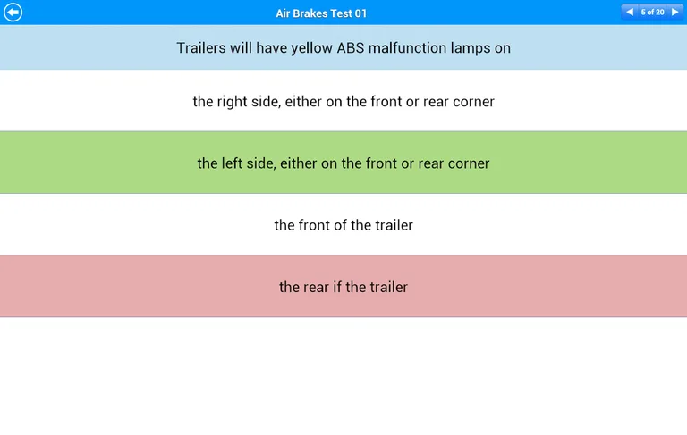 Air Brakes Test Lite screenshot 3