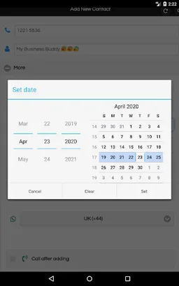 Add Contact screenshot 9