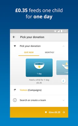 ShareTheMeal – Help children screenshot 6