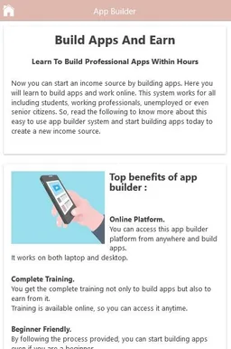 Learn How To Create And Design Your Own App screenshot 6