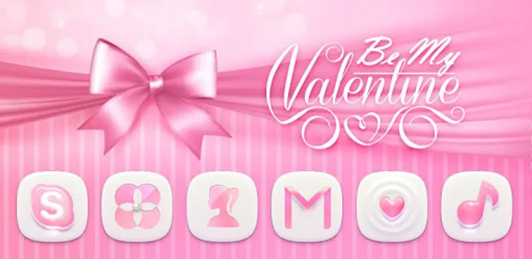 My Valentine GO Launcher Theme cover image