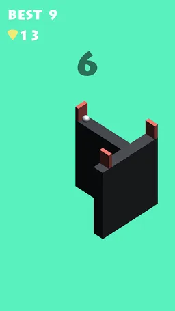 Endless Zigzag Walls screenshot 3