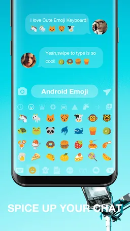 Blob emoji for Android 7 - Emoji Keyboard Plugin screenshot 4