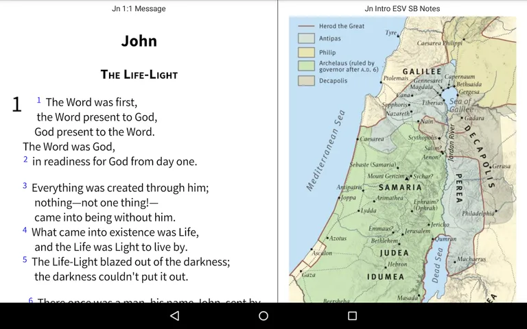 Message Bible by Olive Tree screenshot 4
