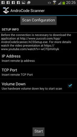 AndroCode Scanner screenshot 2