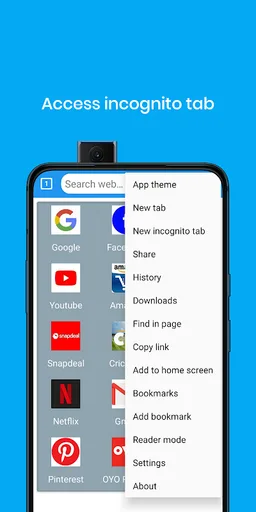 Nbrowser - Private,Secure And Ad Blocker Browser screenshot 3