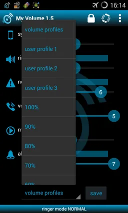 My Volume audio manager screenshot 5