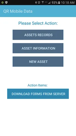 QR Mobile Data Mobile Forms So screenshot 1