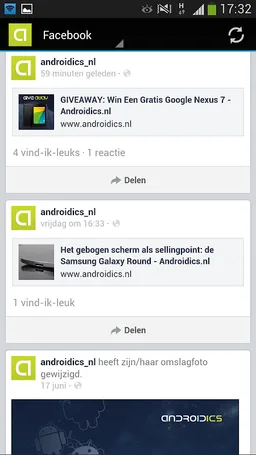 Androidics Reader screenshot 1