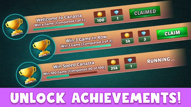 Canasta Plus Offline Card Game screenshot 16