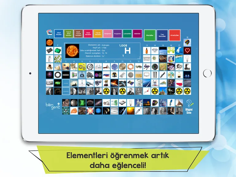 Periyodik Tablo - Bilim Genç screenshot 8
