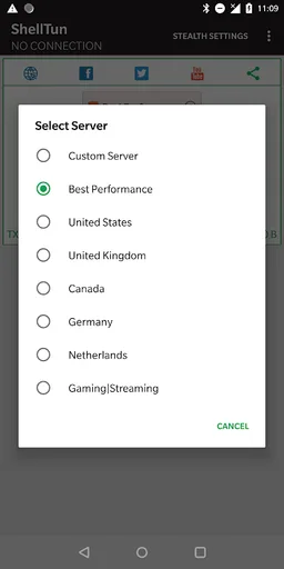 ShellTun - SSH VPN screenshot 1