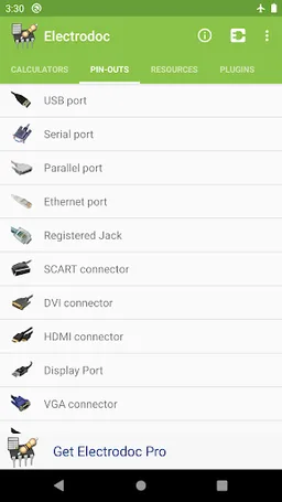 Electrodoc - electronics tools screenshot 2