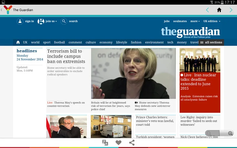 myNews Free screenshot 3