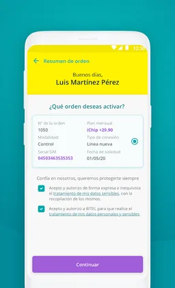 Activa Bitel screenshot 7