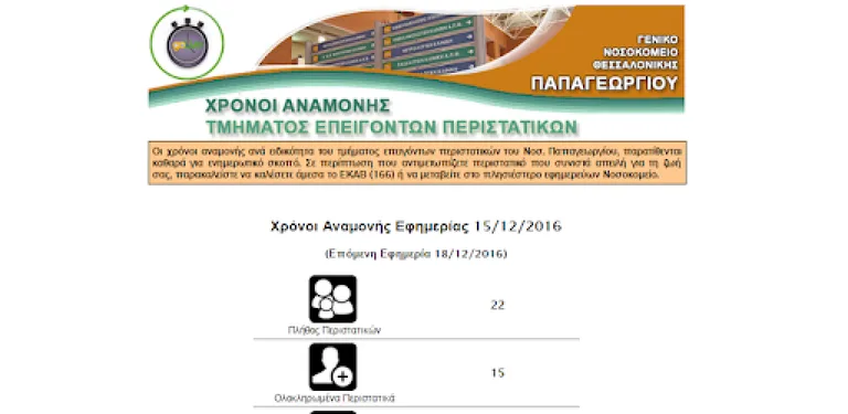 GoLive - Νοσ. ΠΑΠΑΓΕΩΡΓΙΟΥ cover image