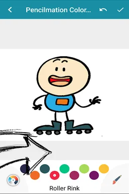 Pencilmation Coloring Book free game screenshot 1