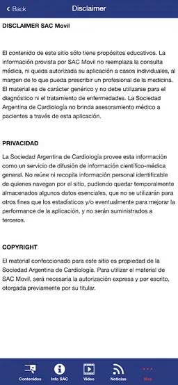 SAC Móvil screenshot 1