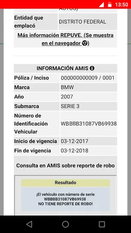 REPUVE MX screenshot 6