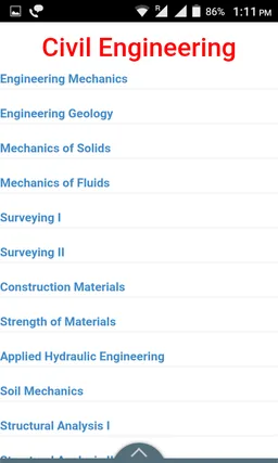 Civil Engineering study Notes screenshot 3