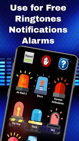 LOUD Siren Ringtones screenshot 6