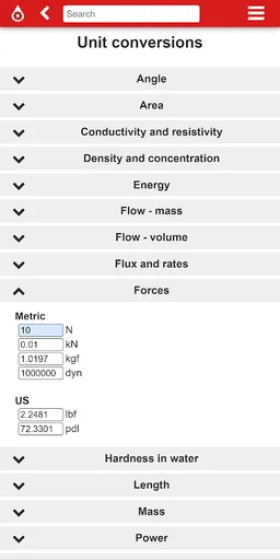 Plutocalc Water and Wastewater screenshot 4