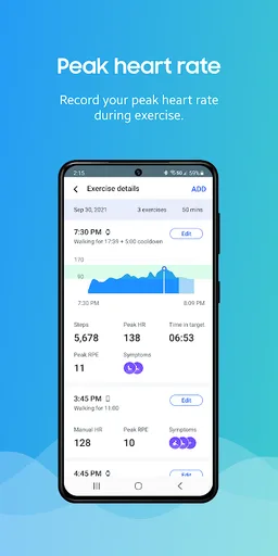 Samsung HeartWise screenshot 4