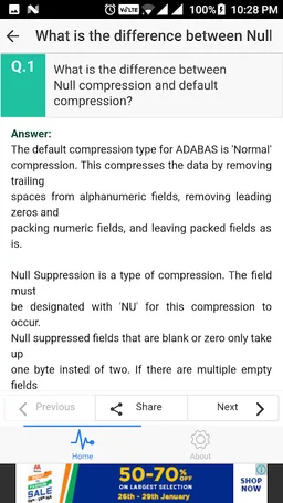 Mainframe IBM Interview QA screenshot 4