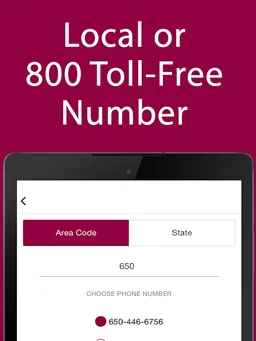 iPlum: 2nd Phone Number App screenshot 9