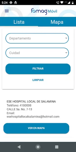 Fomag Móvil screenshot 3