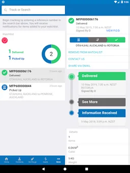 Mainfreight screenshot 7