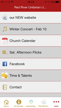 Red River UU Church screenshot 6