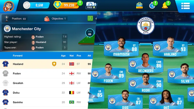 OSM 26 - Football Manager game screenshot 2