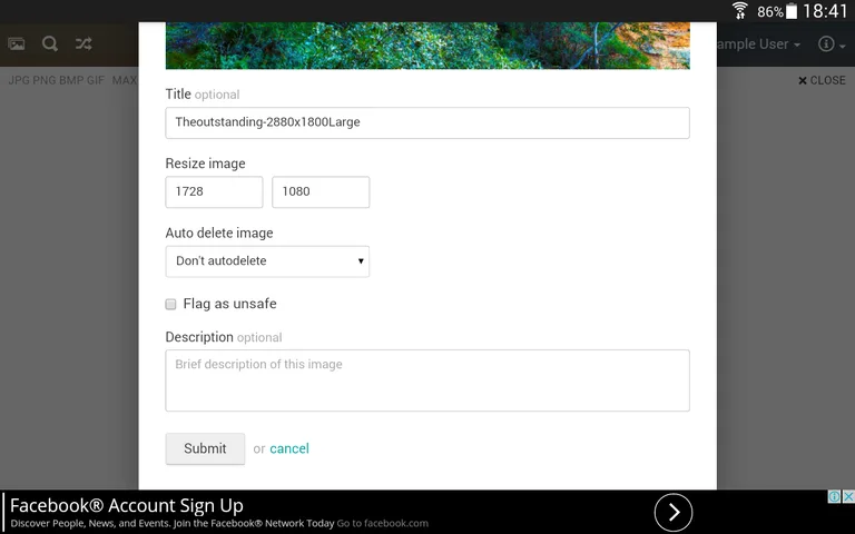 Free Image Hosting screenshot 13
