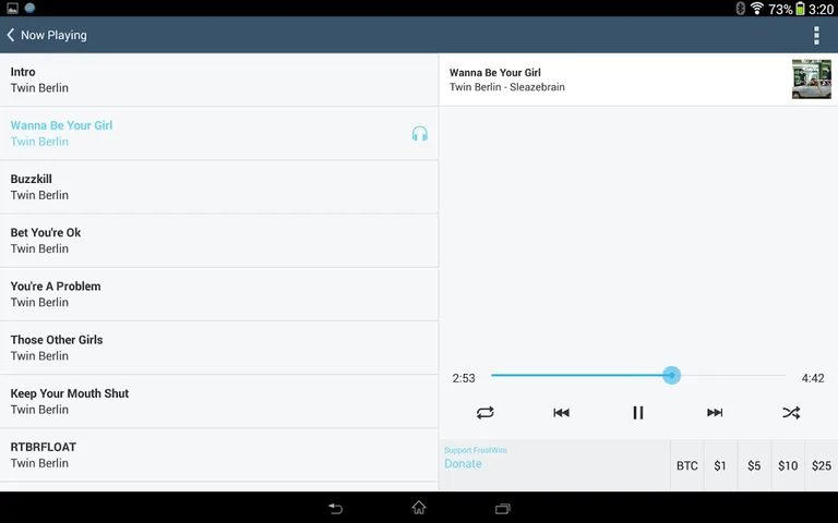 FrostWire Plus - YouTube Downloader & Torrent Client screenshot 2