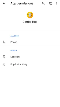 Carrier Hub screenshot 1