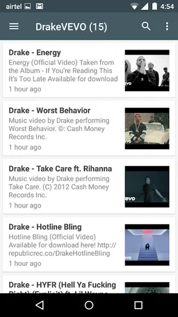Vevo Videos App screenshot 3