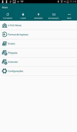 PUC Minas Mobile screenshot 1