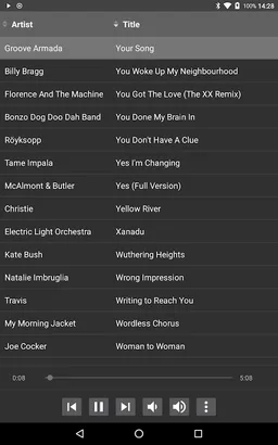 Phone to Tablet Remote: for music apps and Youtube screenshot 9