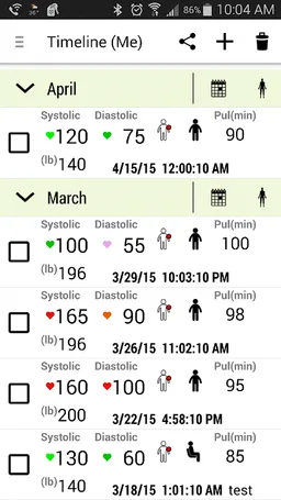 Blood Pressure (BP) Watch screenshot 12