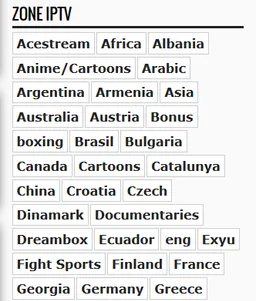 IPTV Playlist screenshot 1