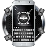 Grey Glitter Keyboard Theme icon