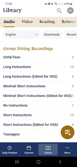 Dhamma.org screenshot 7