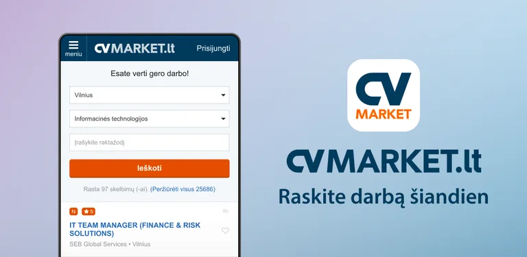 CVMarket.lt cover image