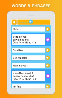 Learn Thai Speak Language screenshot 7