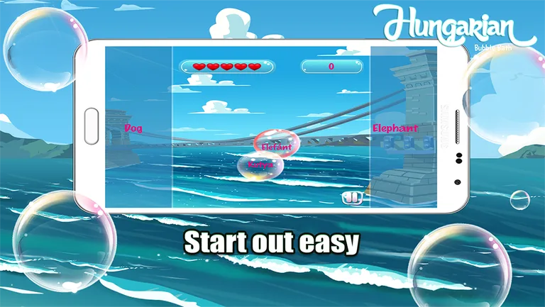Learn Hungarian Bubble Bath screenshot 5